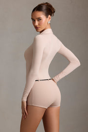 Oh Polly Jumpsuits 13043 combishort mushroom manches longues