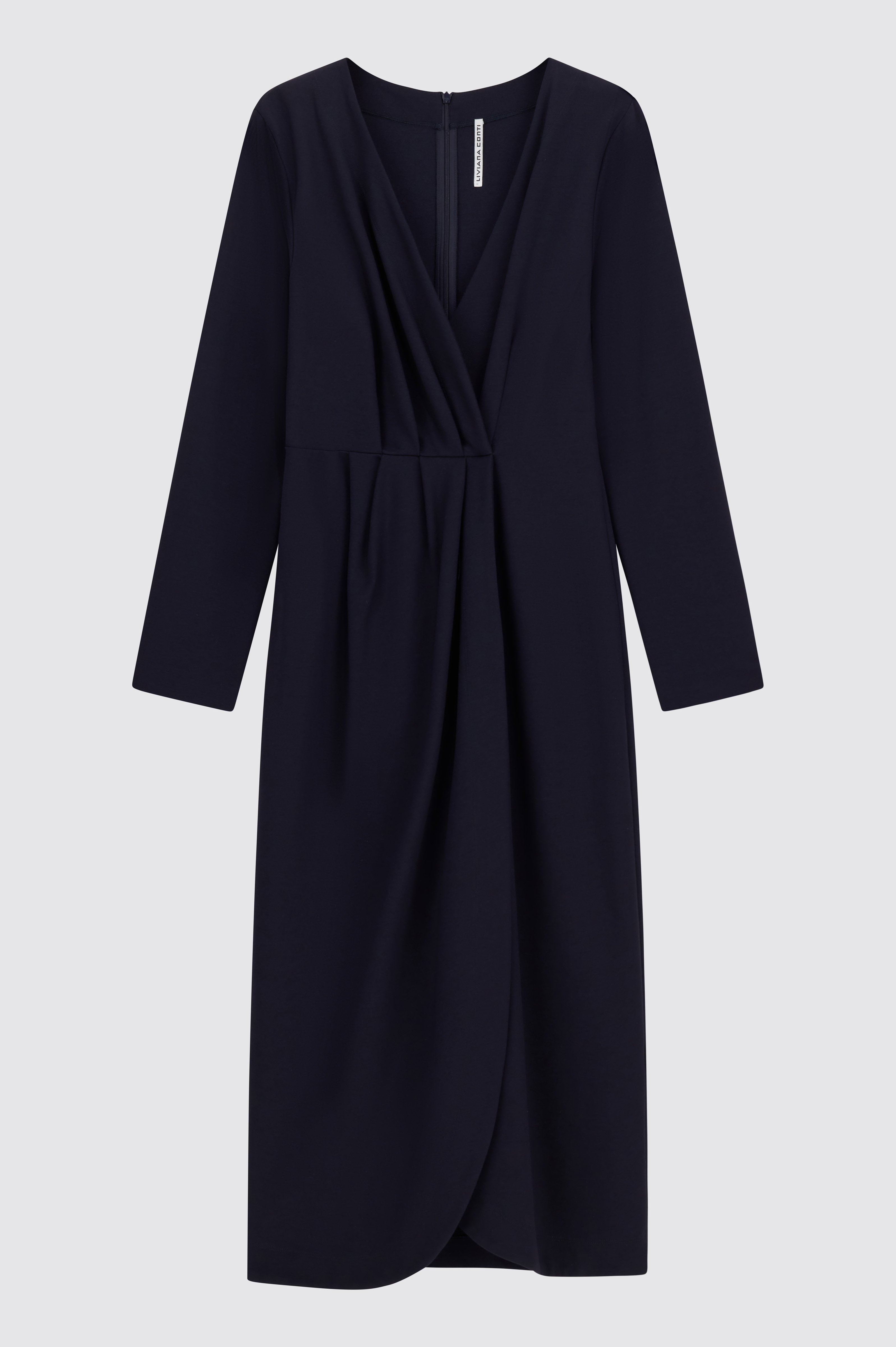 Liviana Conti Pamela robe midi portefeuille nuit
