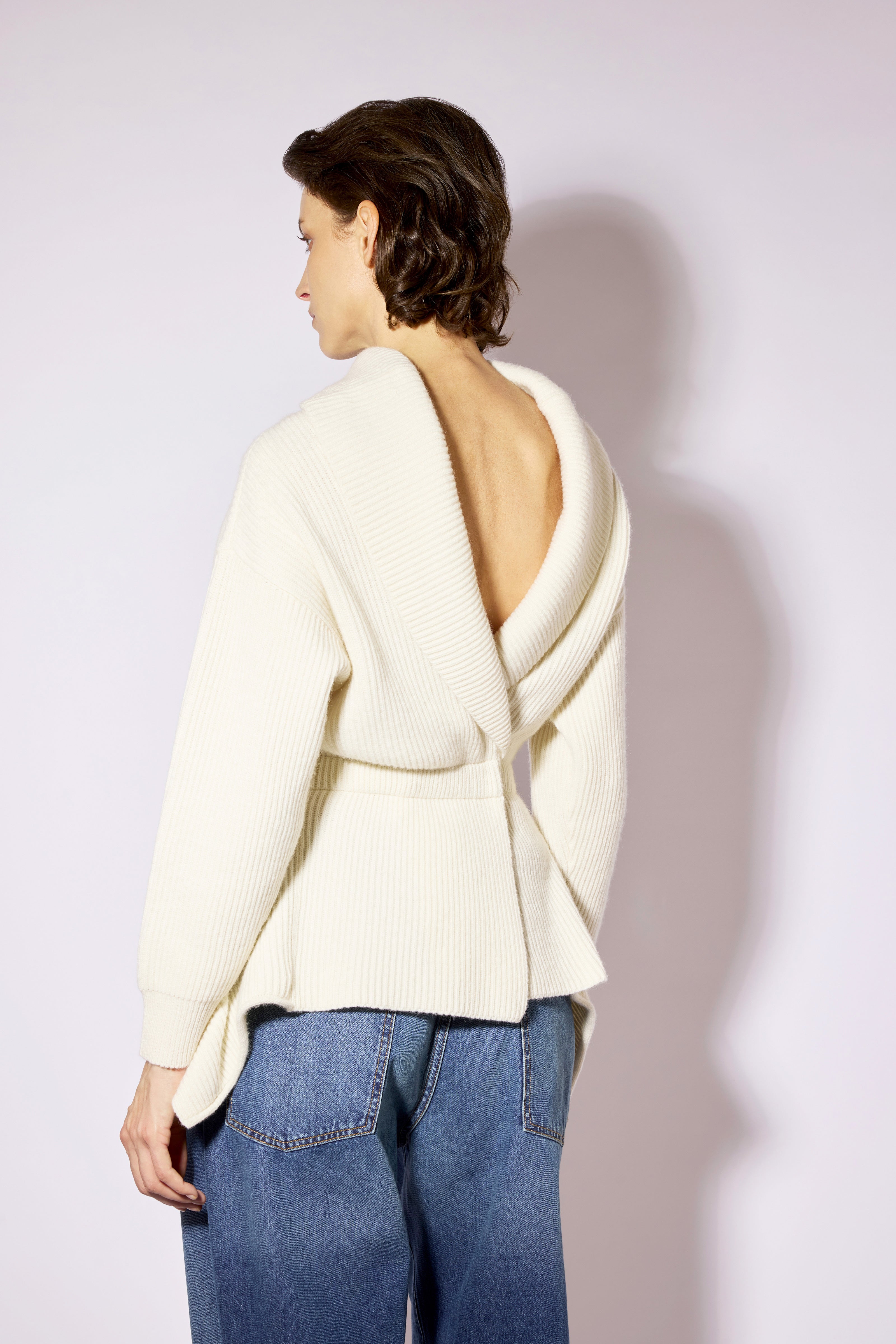 Liviana Conti Lacey cardigan cachemire pierre XS-XL