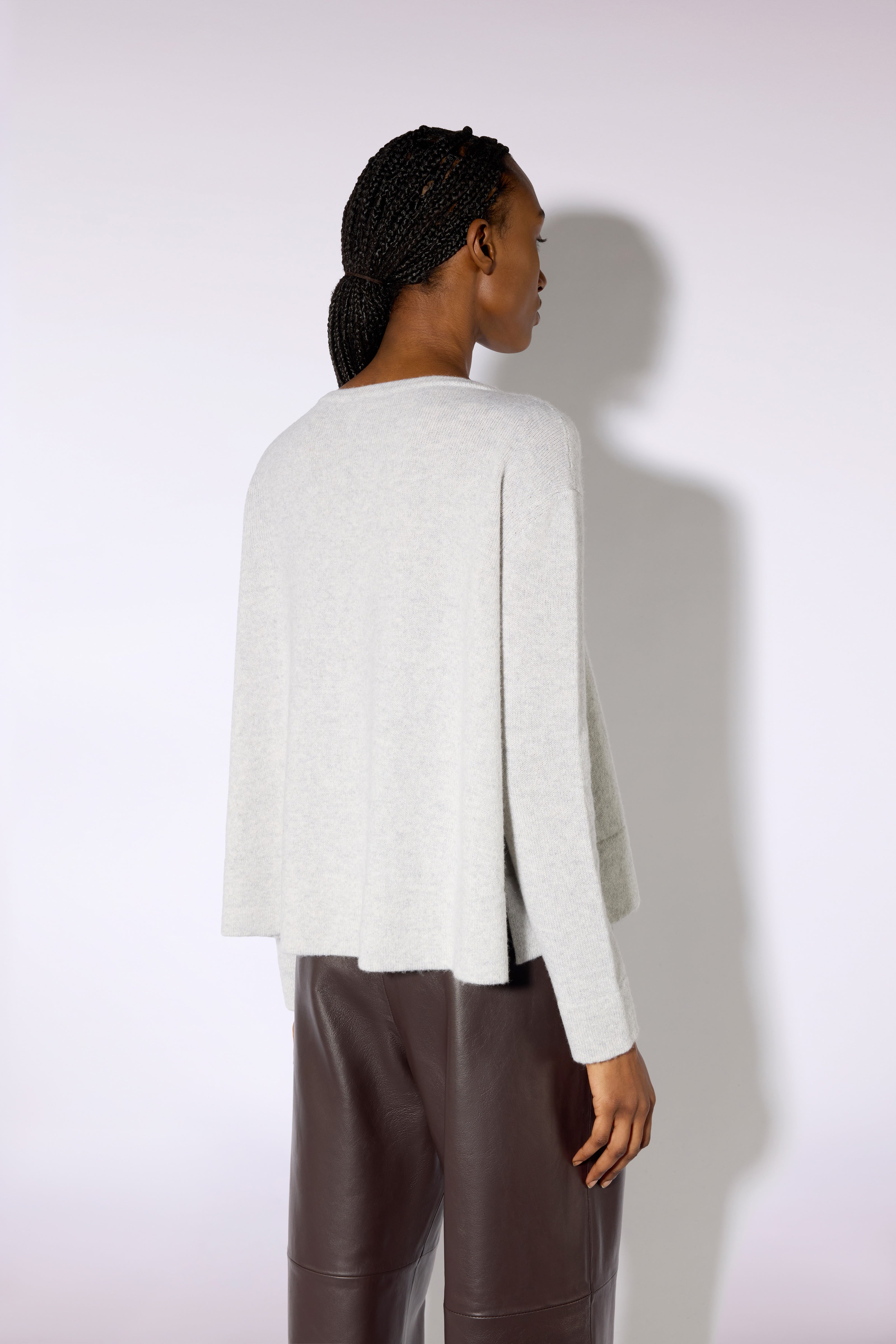 Liviana Conti Maglieria Pull Nesti gris chiné