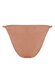 Oh Polly Swim Soft Mesh String culotte bikini honey