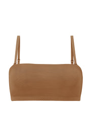 Oh Polly Intimates brassière bandeau amande sans armature