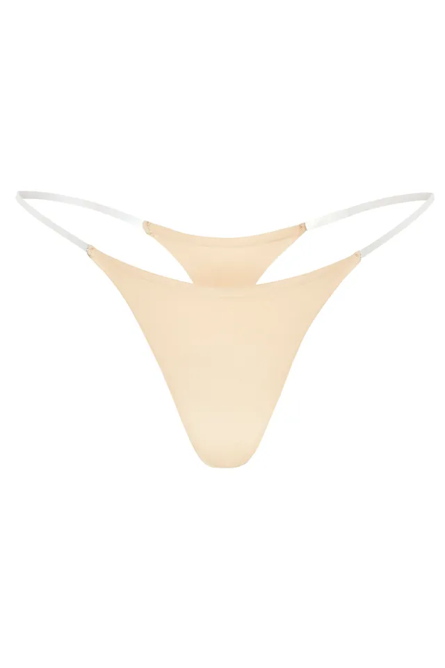 Oh Polly Base Layers string pêche bretelle transparente