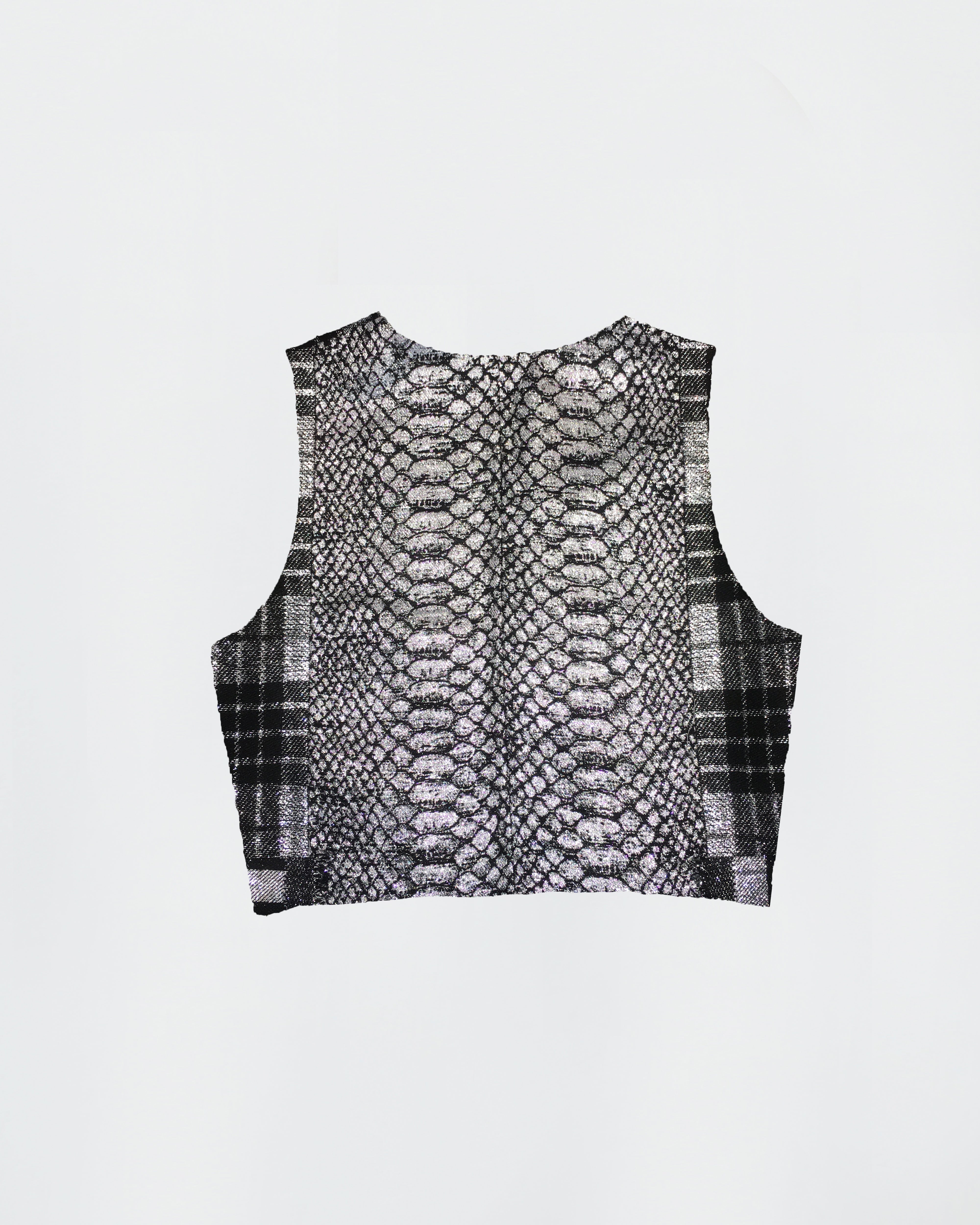 The Ethiquette Vestes veste Paris tweed patchwork taille unique