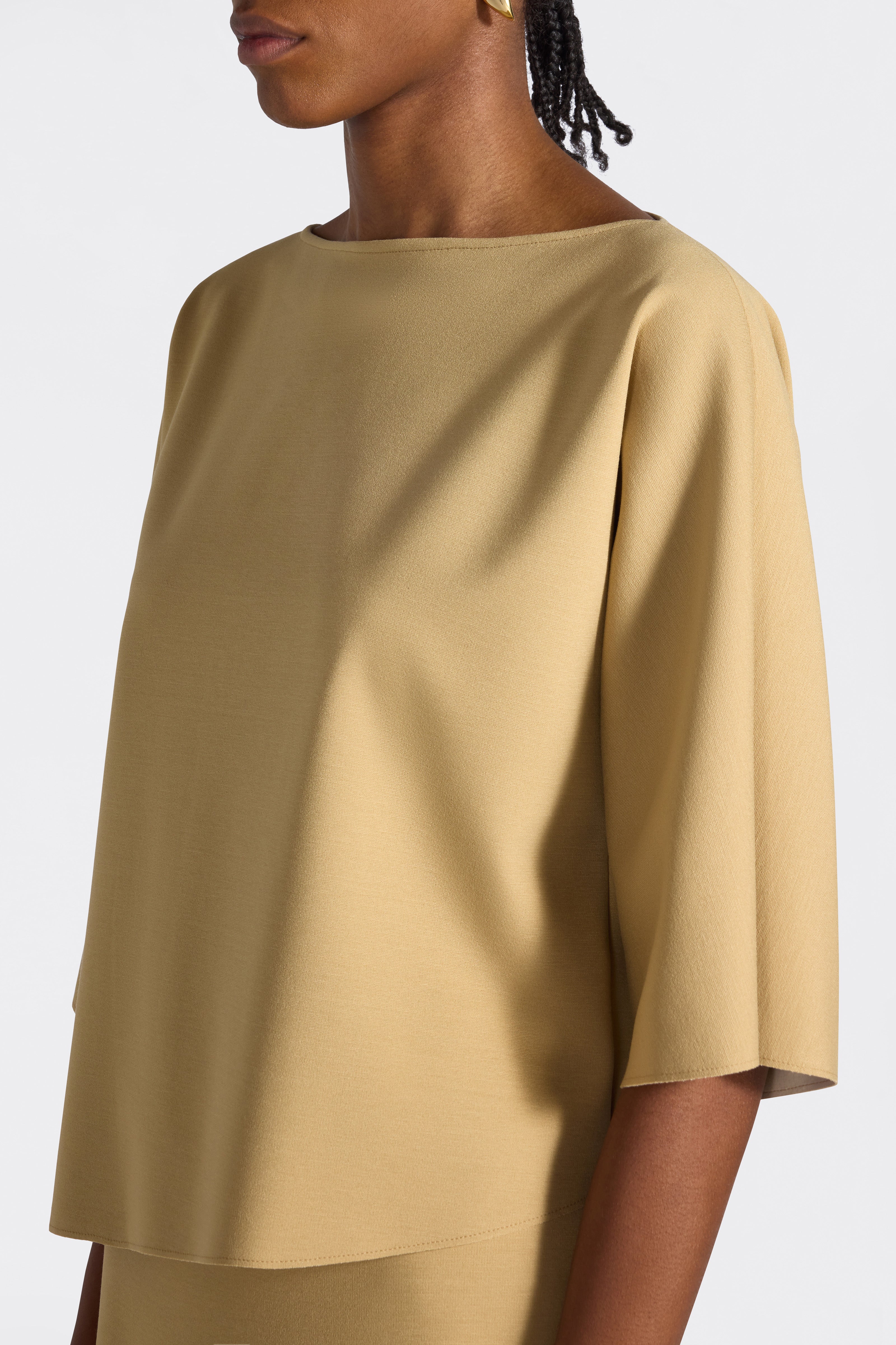 Liviana Conti Tecla blouse maille cumino taille 42 souple