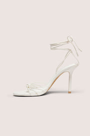 Oh Polly Shoes Sandales Sora 16043 Blanches Talon 10cm