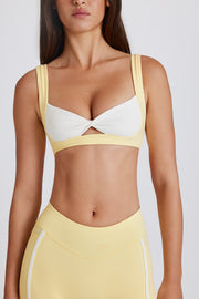 Oh Polly Bo+Tee BT2334 brassière sport citron twist