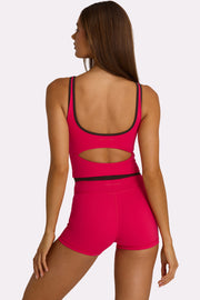 Oh Polly Bo+Tee Débardeur Hot Pink sport crop