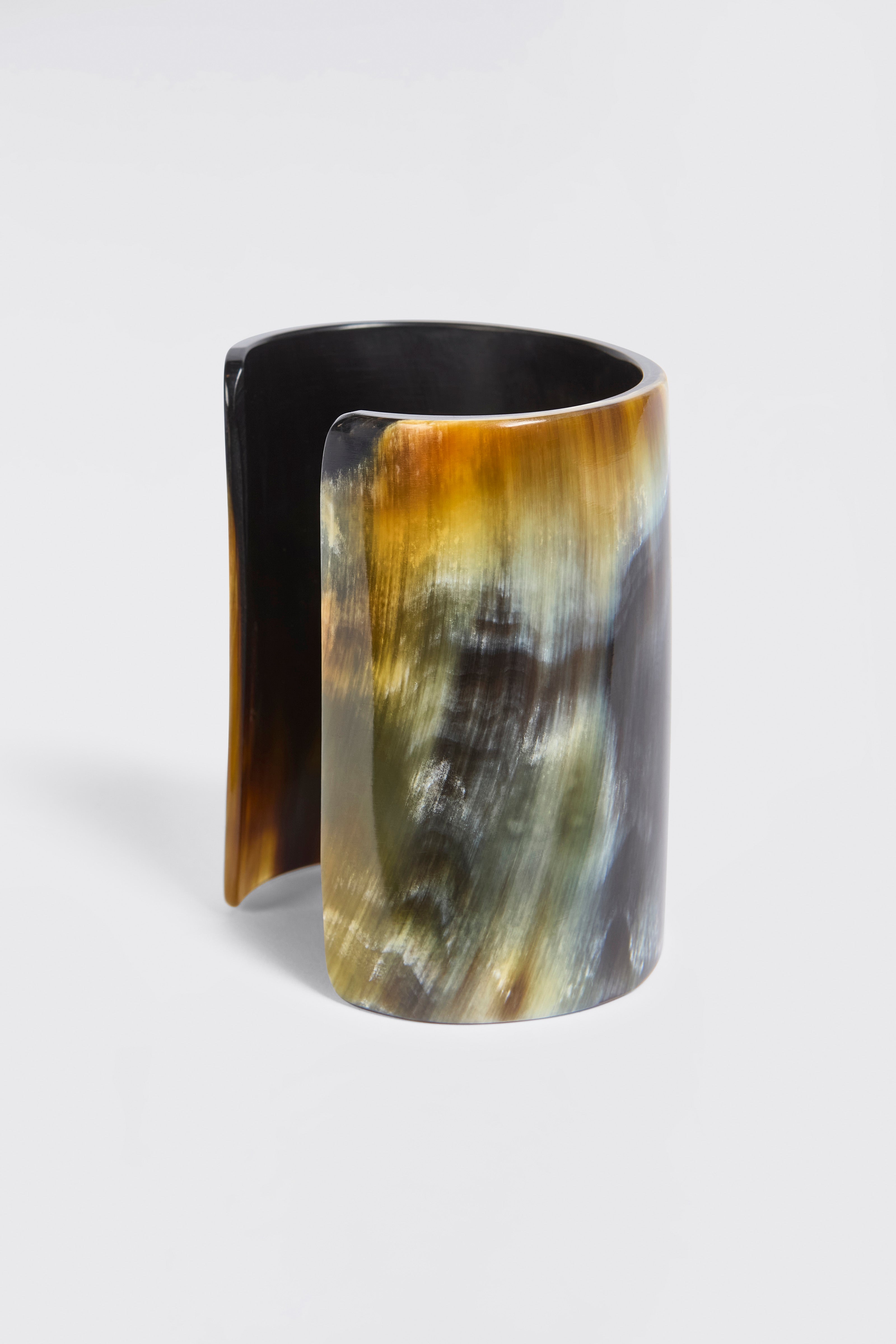 Liviana Conti Sandara bracelet corne noire taille unique