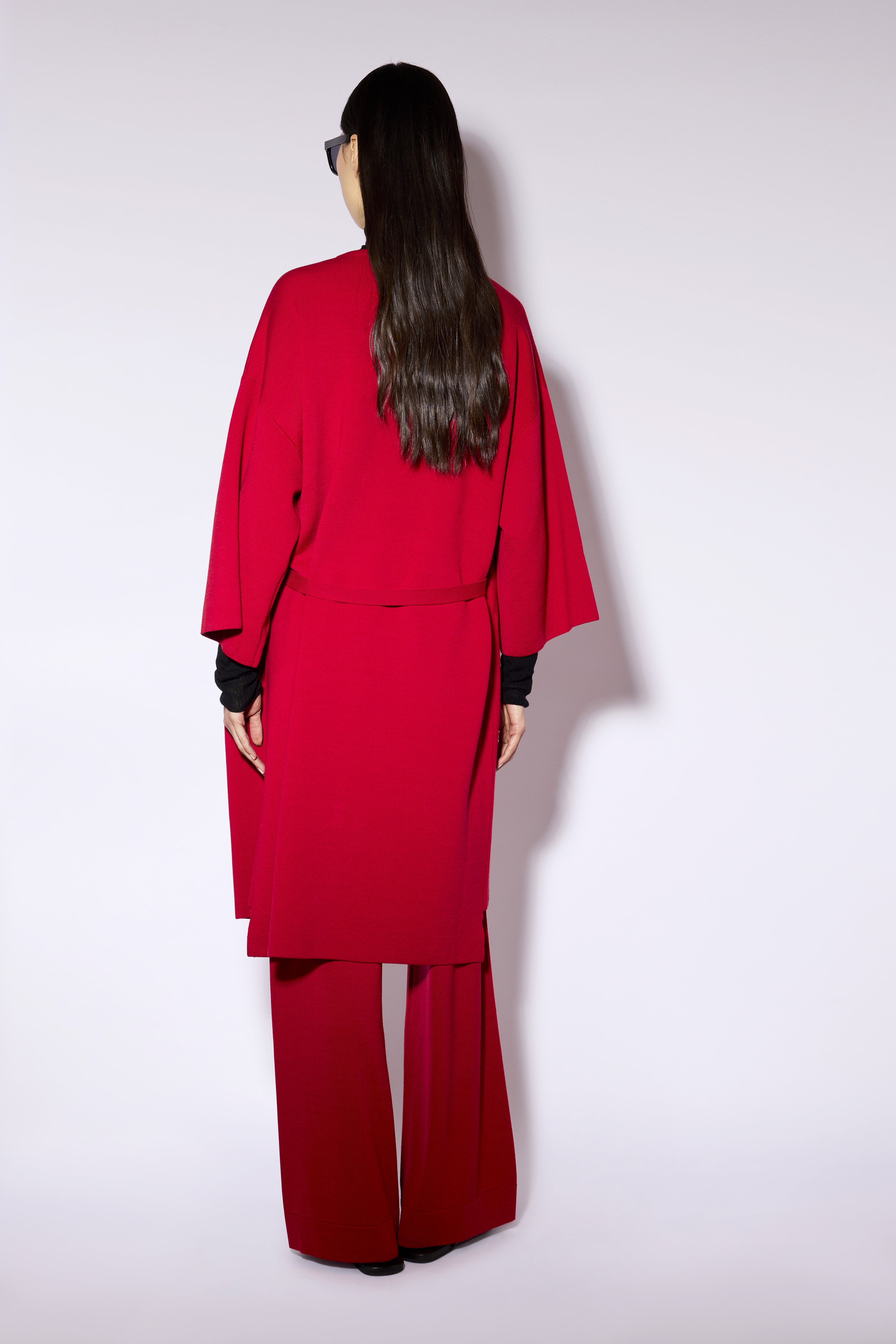 Liviana Conti Cynthia Cardigan Laine Mérinos Noir Ouvert