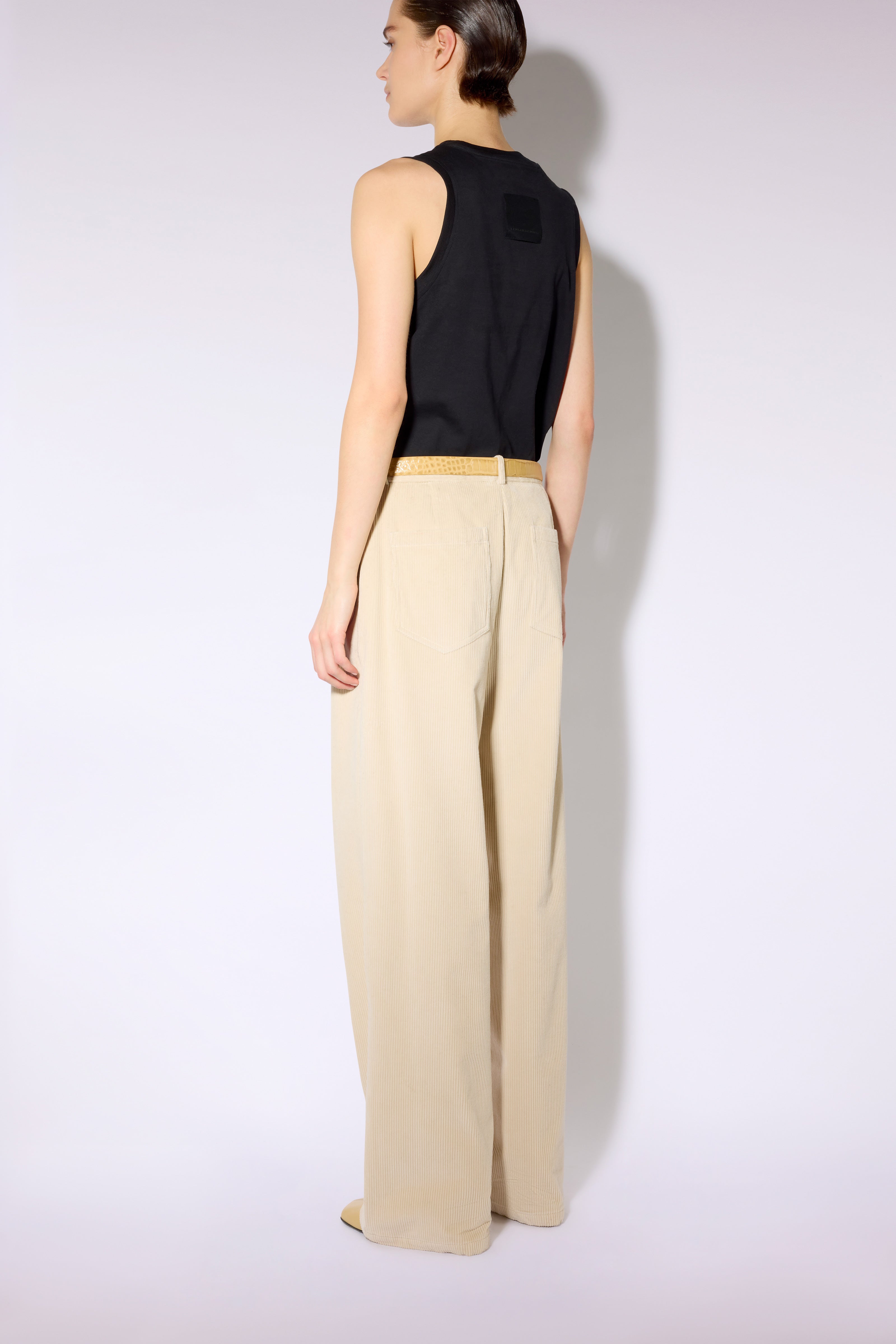 Liviana Conti Colby pantalon mocaccino droit