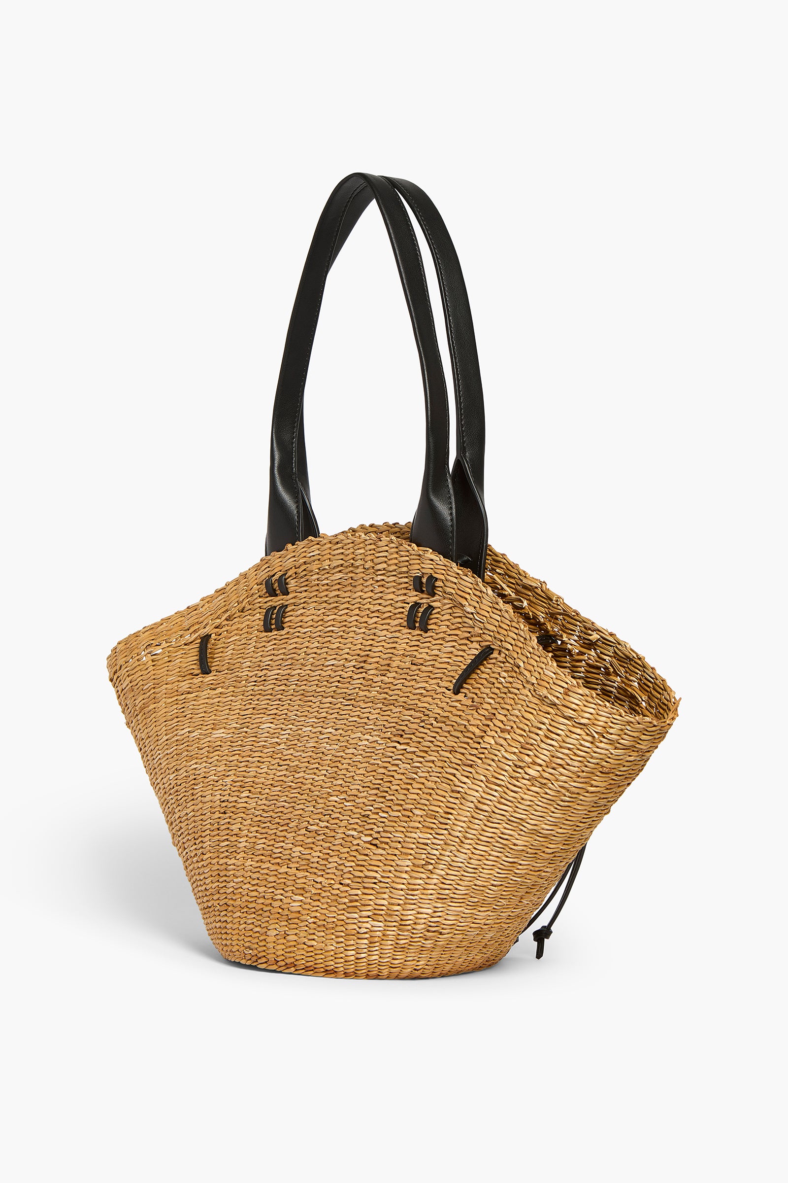 Liviana Conti Fayette Sac tote naturel raphia tressé
