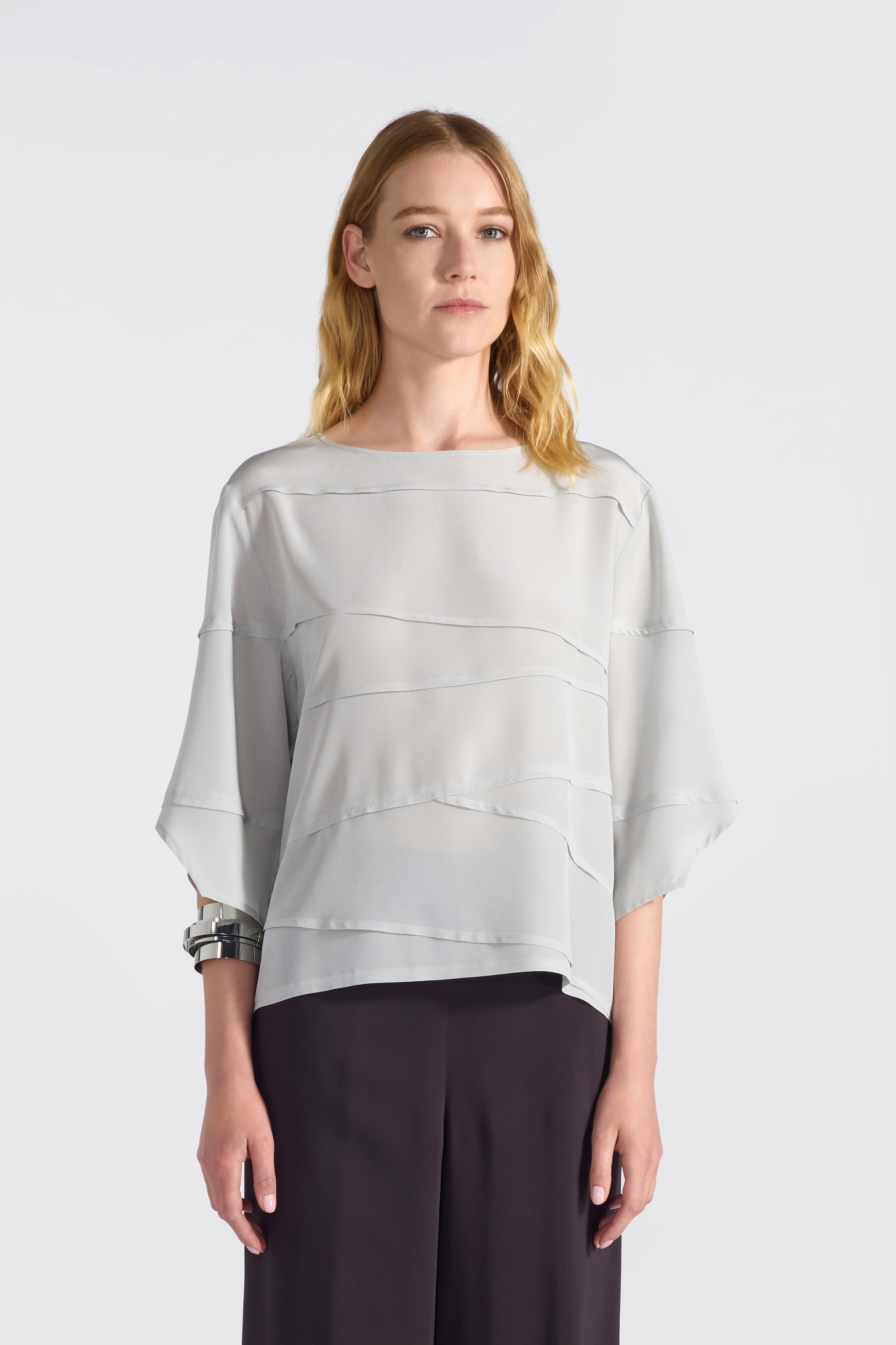 Liviana Conti Iris blouse soie brezza