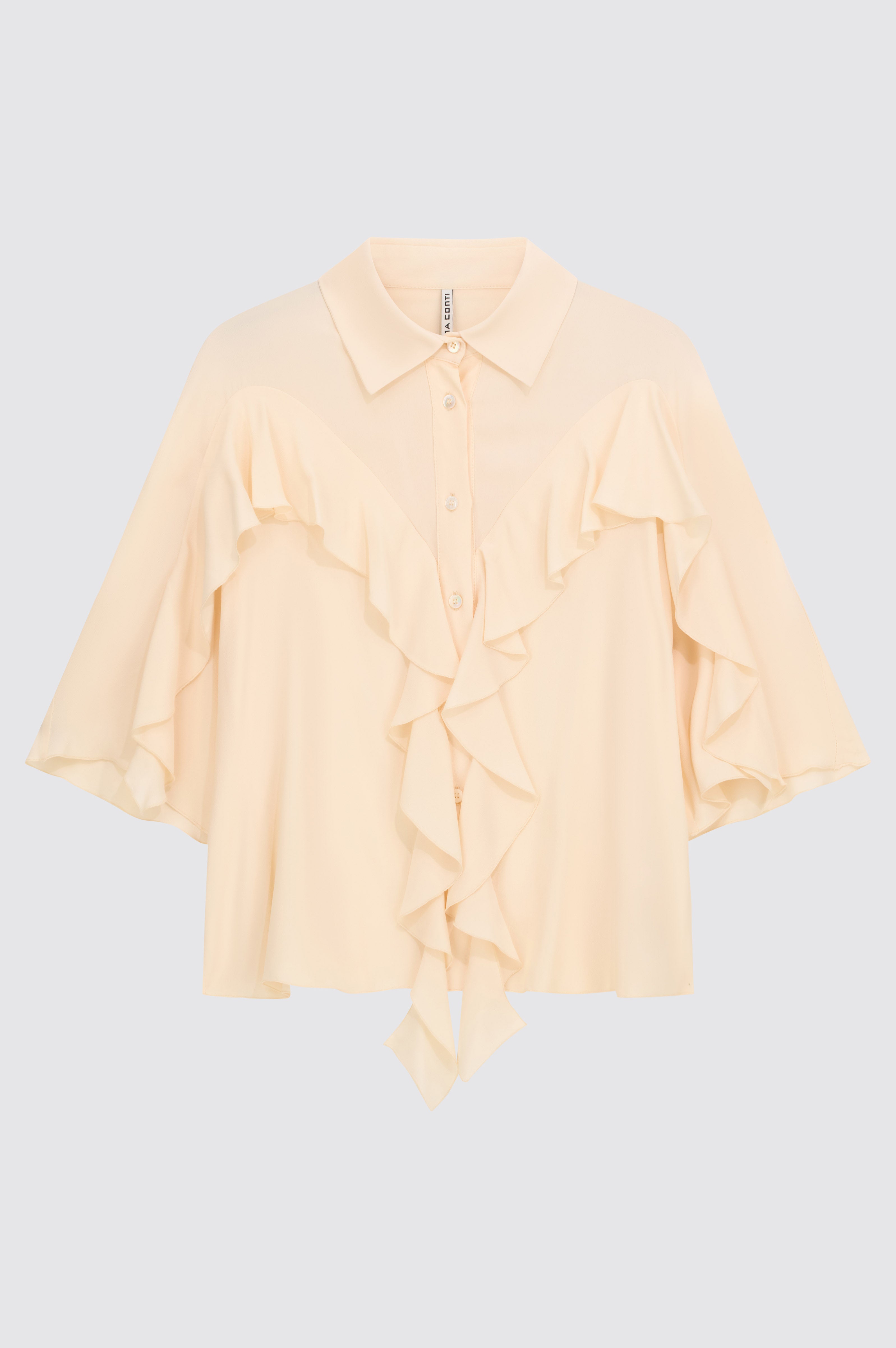 Liviana Conti Cheryl blouse Notte taille 42 acétate-soie