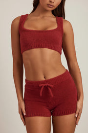 Oh Polly Jada 12038 bralette maille rouge rubis