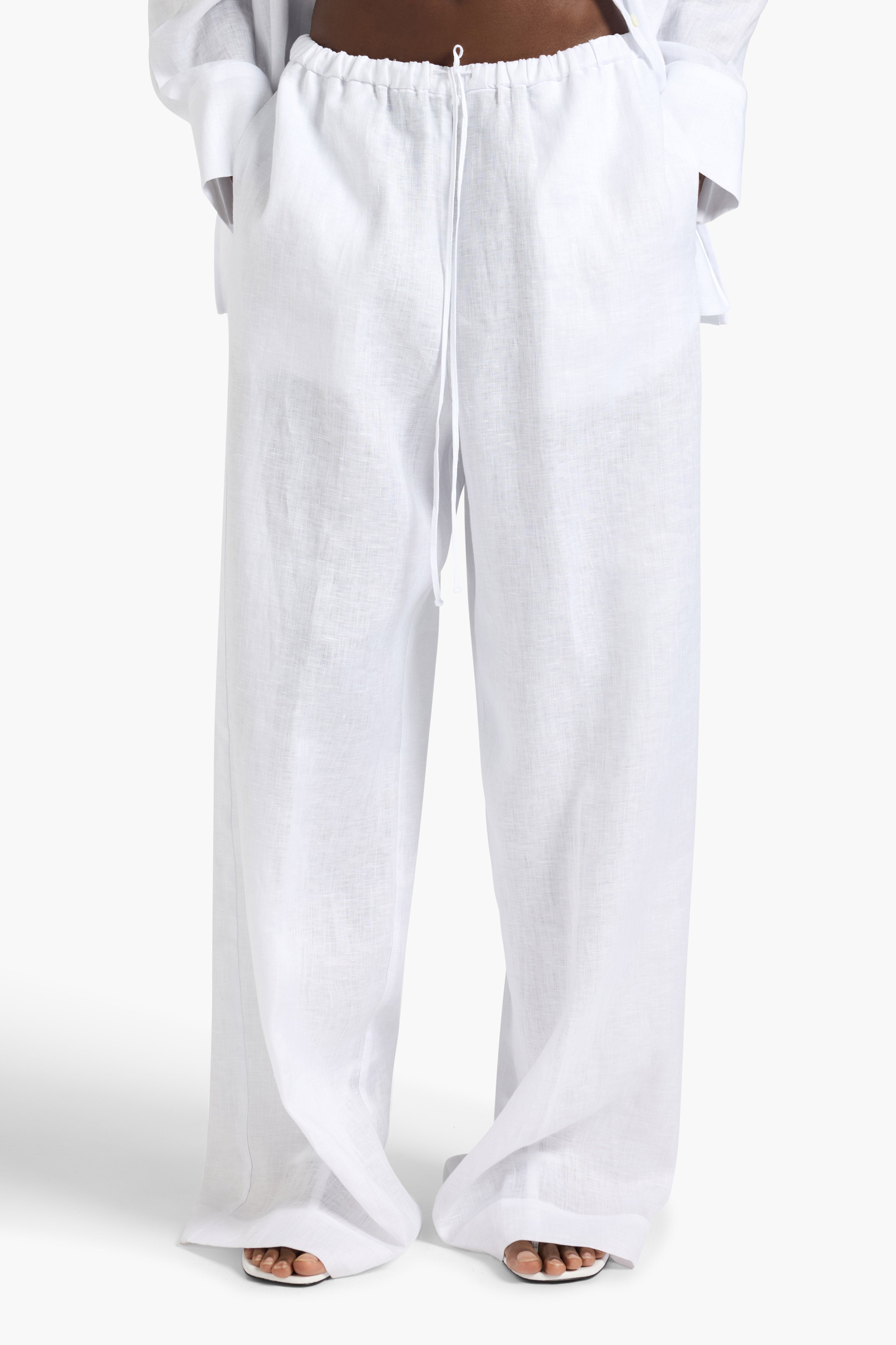 Liviana Conti Grayson Pantalon blanc 38-48 lin