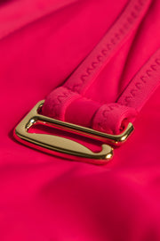 Oh Polly Amanyara maillot 1 pièce fuchsia métallisé