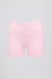 Oh Polly Bo+Tee mini short Bloom froncé sculptant