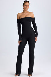 Oh Polly Jumpsuits combinaison Agnesa noire modal