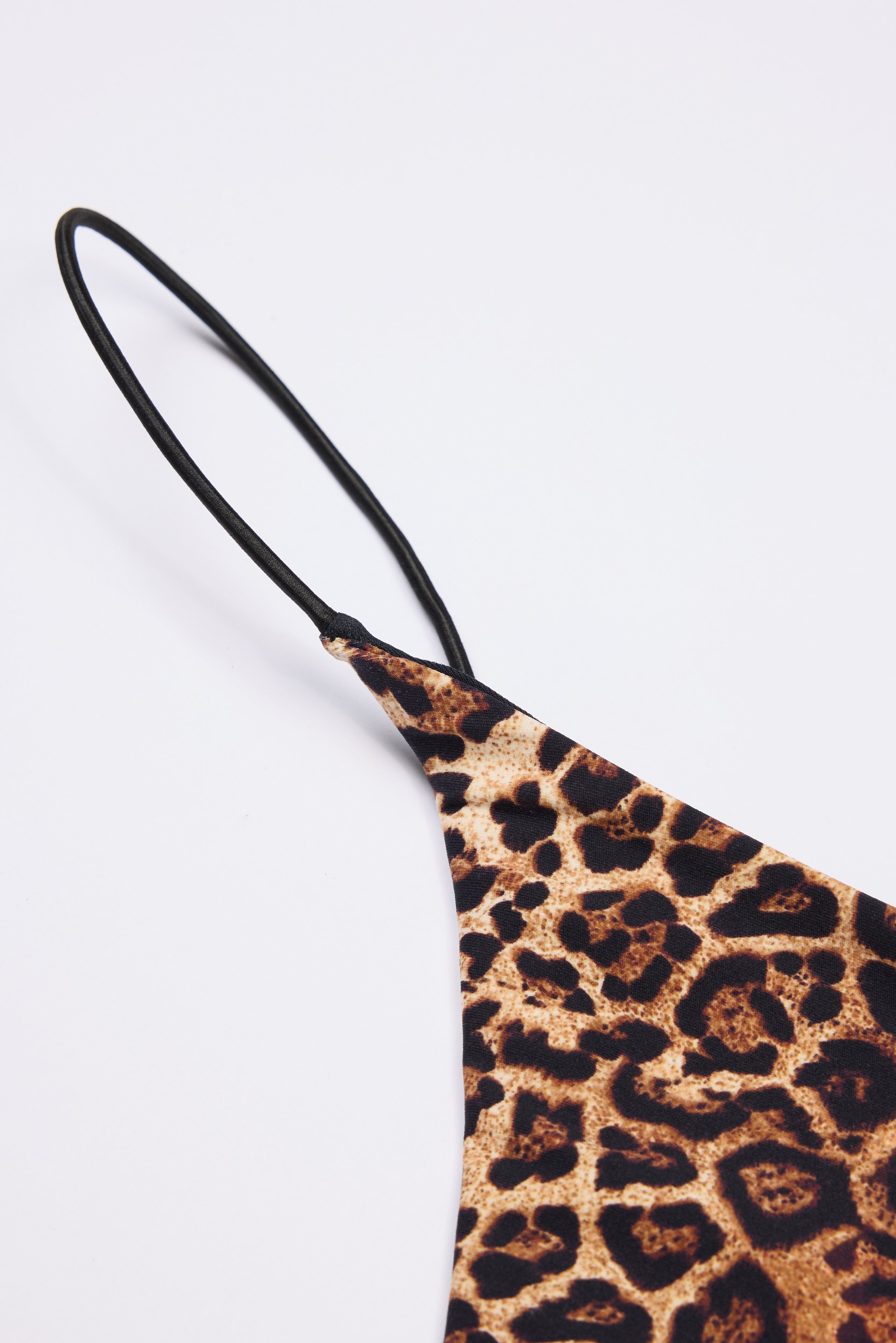 Oh Polly Swim Race bas bikini léopard thong