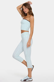 Oh Polly Bo+Tee Soft Active legging capri vert menthe