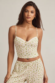 Oh Polly Tops Isalie 14333 Caraco Jaune Citron Modal