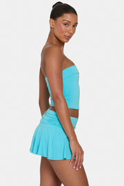 Oh Polly ButterCloud mini jupe-short aqua bleu clair