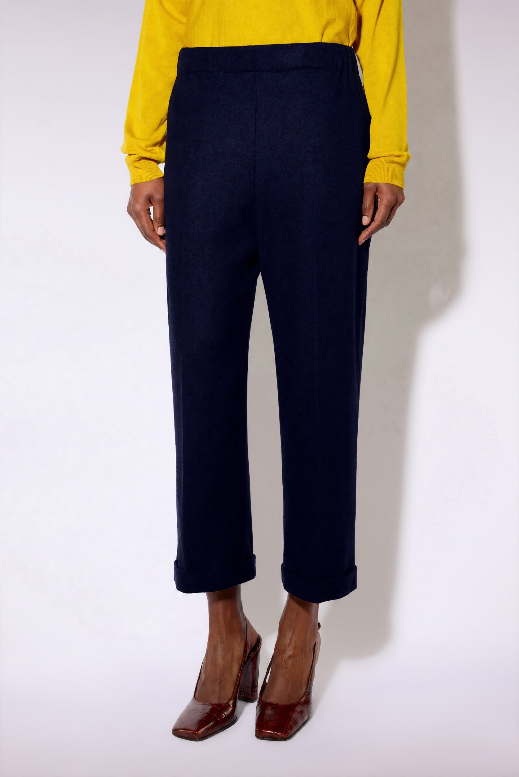 Liviana Conti Claude pantalon classique coloris Espresso