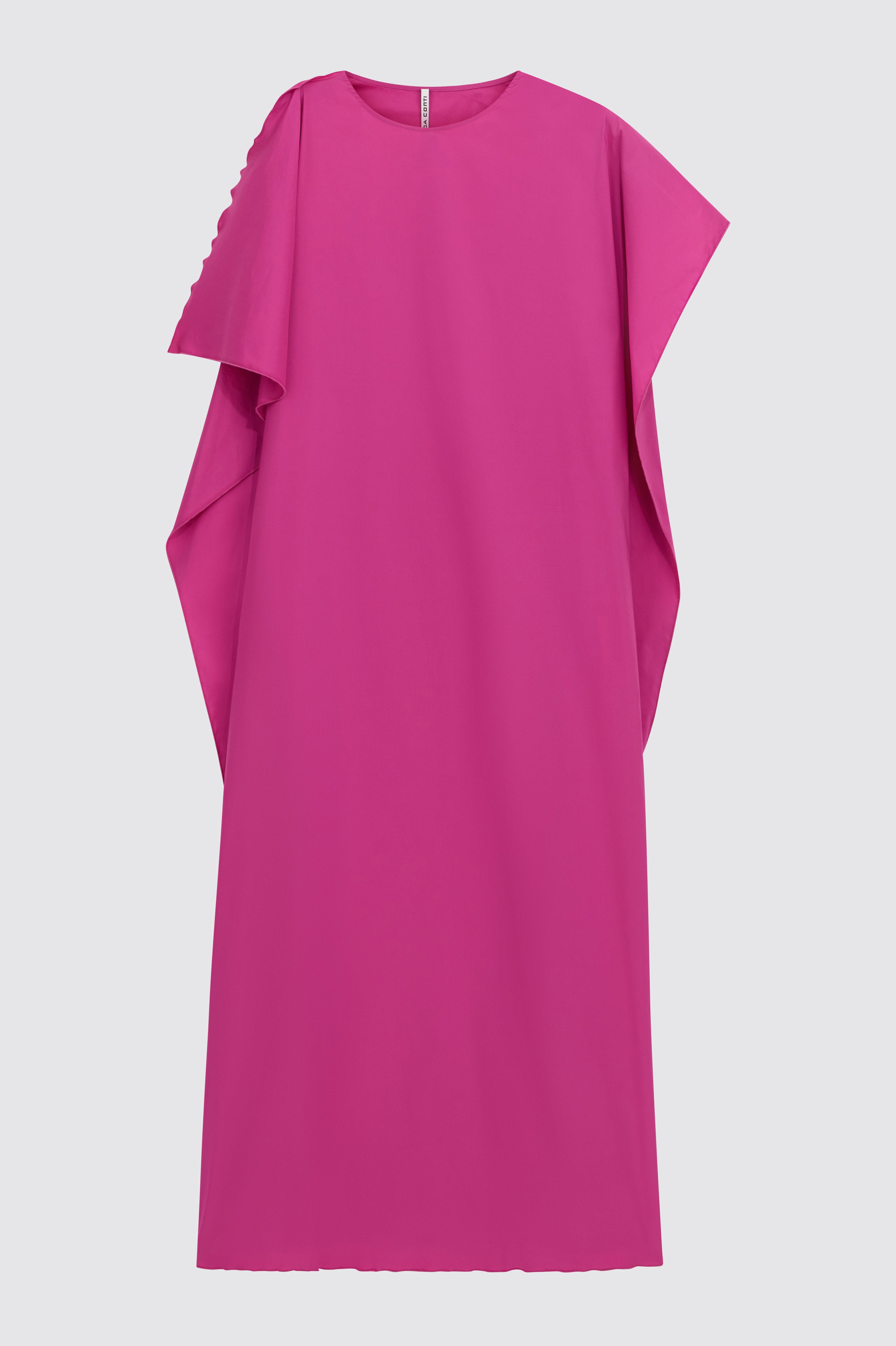 Liviana Conti Roseline robe midi bougainvillée popeline