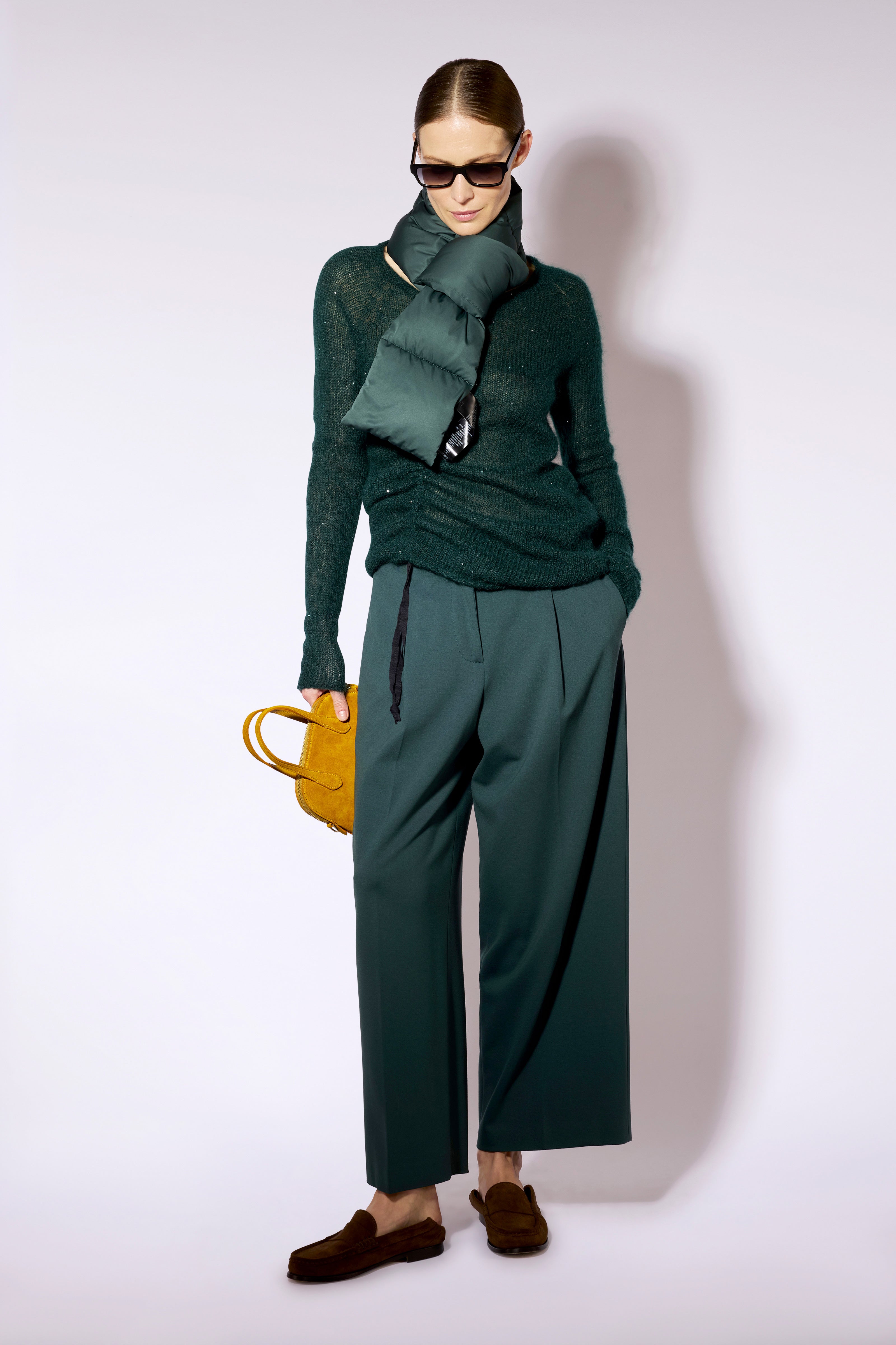 Liviana Conti Pantaloni Maxim pantalon large noir 38-48