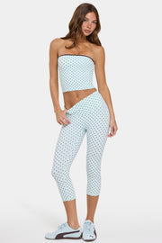 Oh Polly Bo+Tee Soft Active legging capri vert menthe