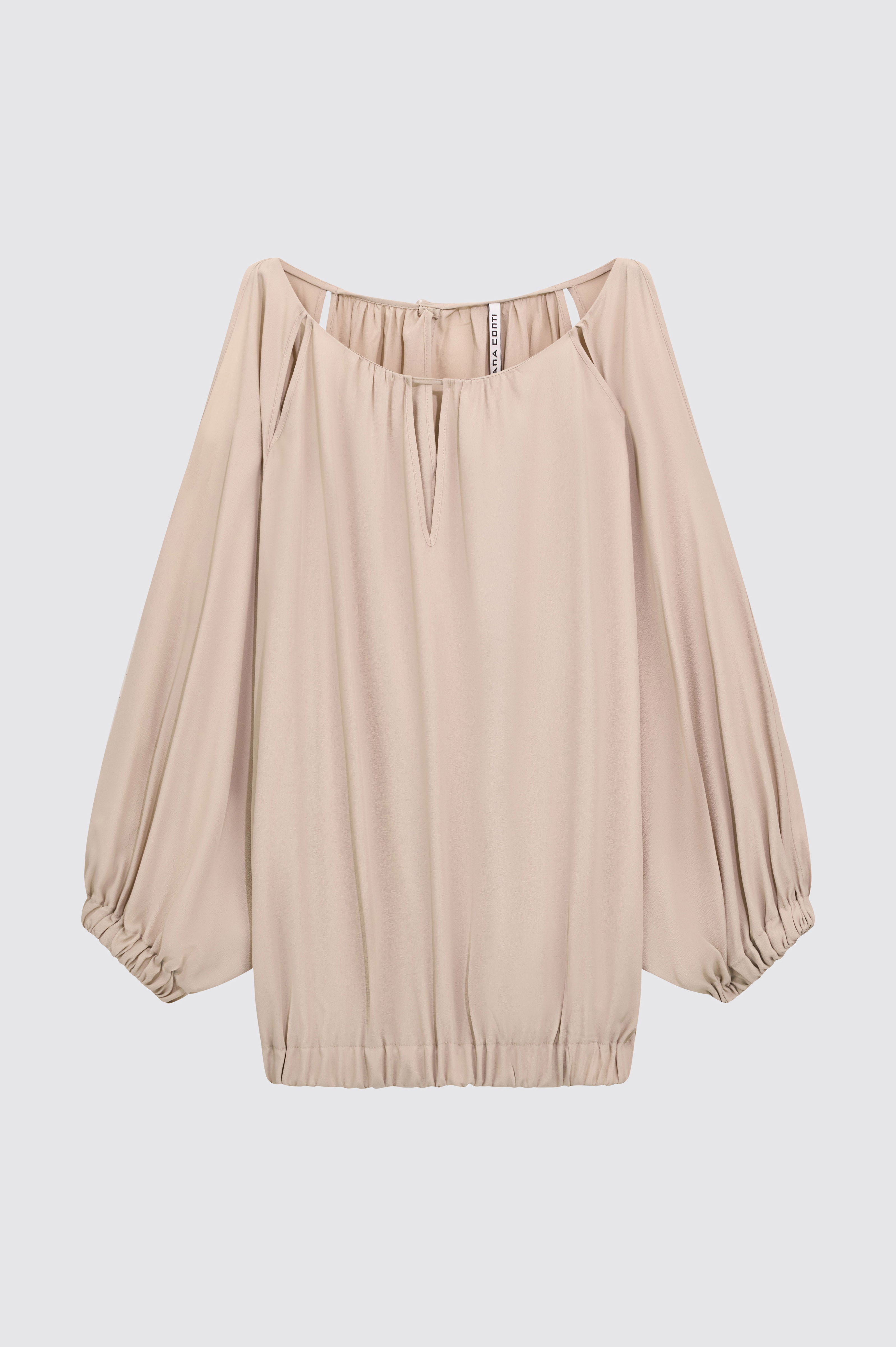 Liviana Conti Cleo blouse manches longues dune cut out