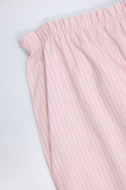Oh Polly Trousers Dalila Pantalon Large Rose Rayé Coton