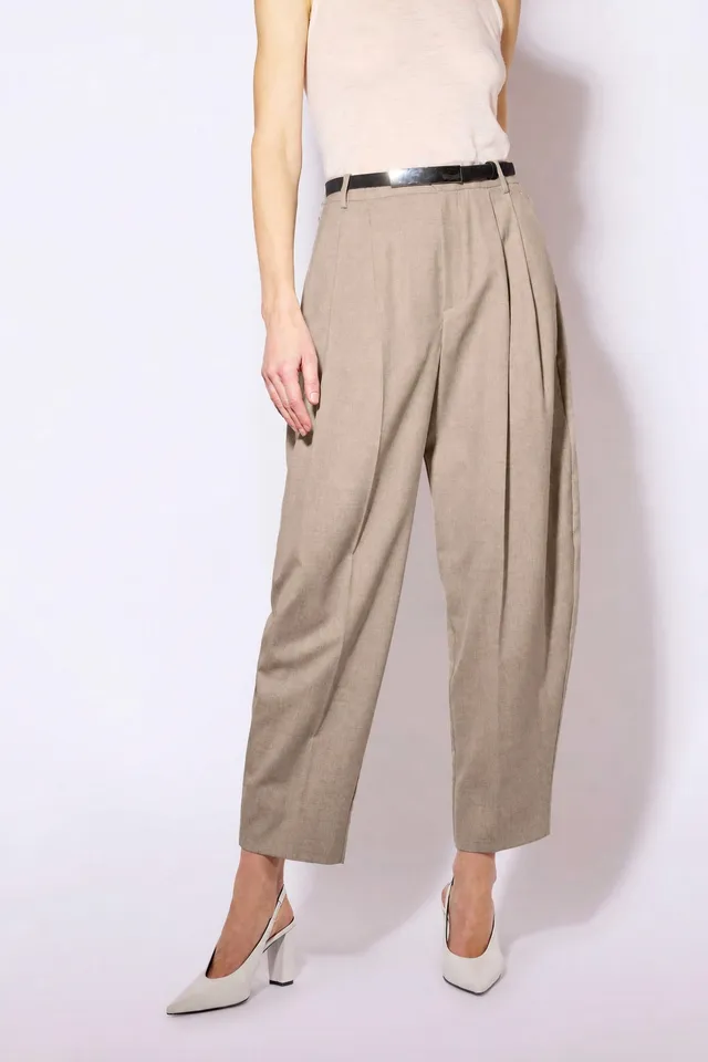 Liviana Conti Donald pantalon ballon laine noir
