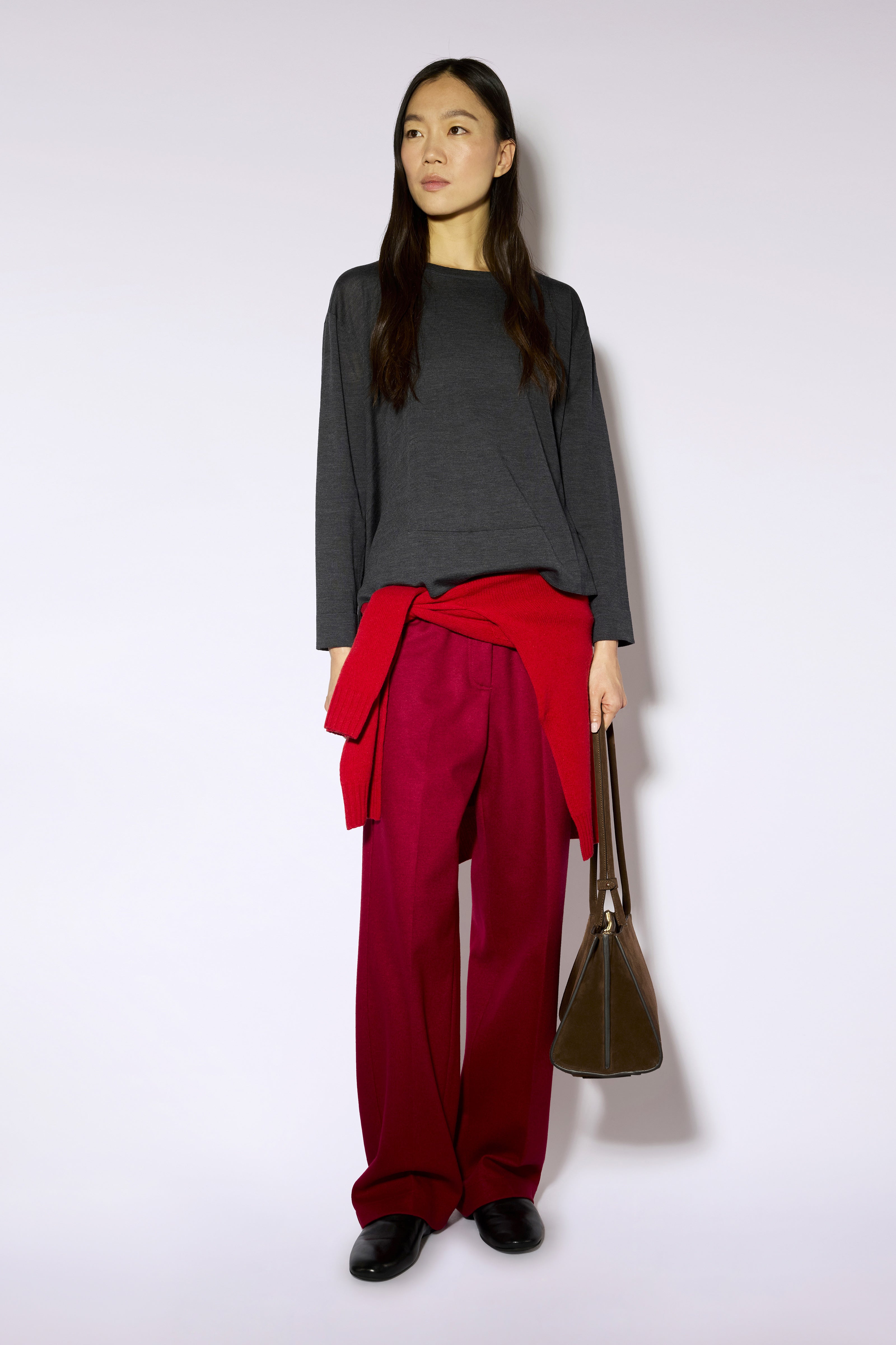 Liviana Conti Nesti pull laine merino noir