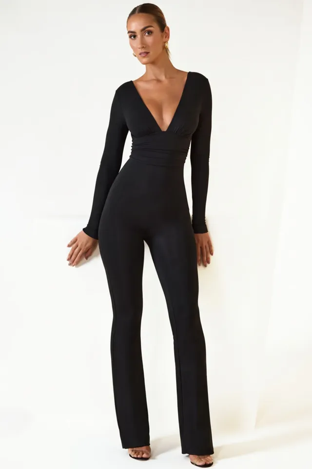 Oh Polly Helene Combinaison Noire Modal 11712