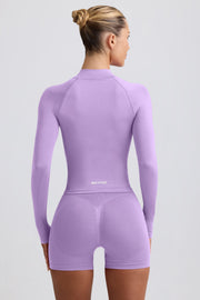 Oh Polly Define Luxe BT1960 veste zip lilas compressive