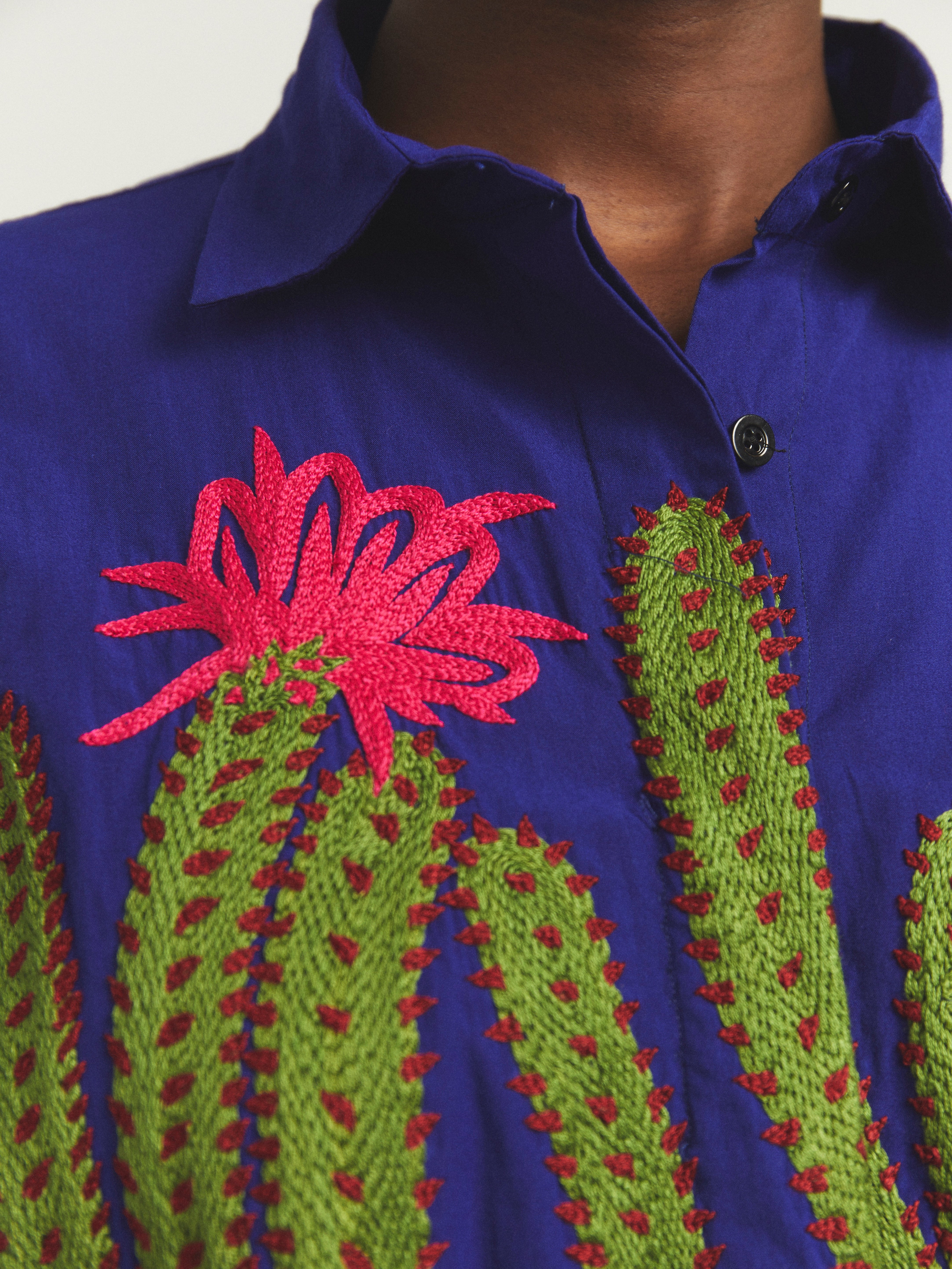 MII Les iconiques Chemise Greta chemise coton Cactus