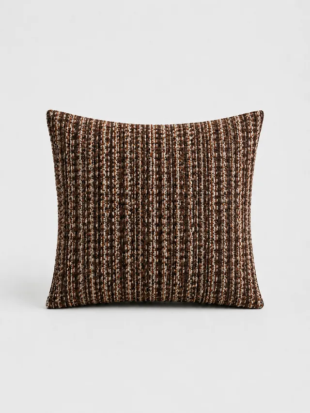 The Ethiquette Versailles housse coussin tweed 40x40