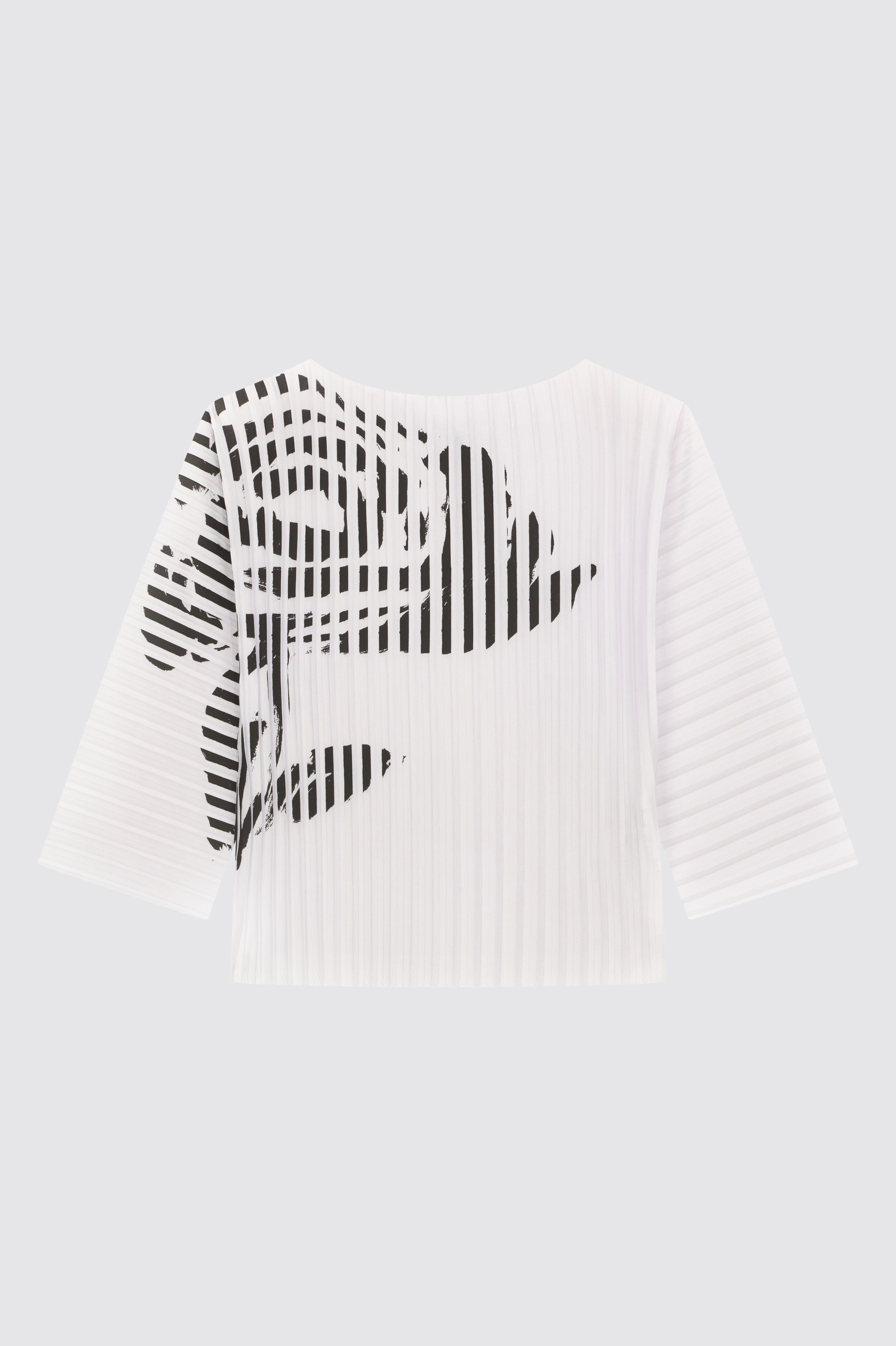 Liviana Conti Frida blouse plissée imprimé rose Blanc