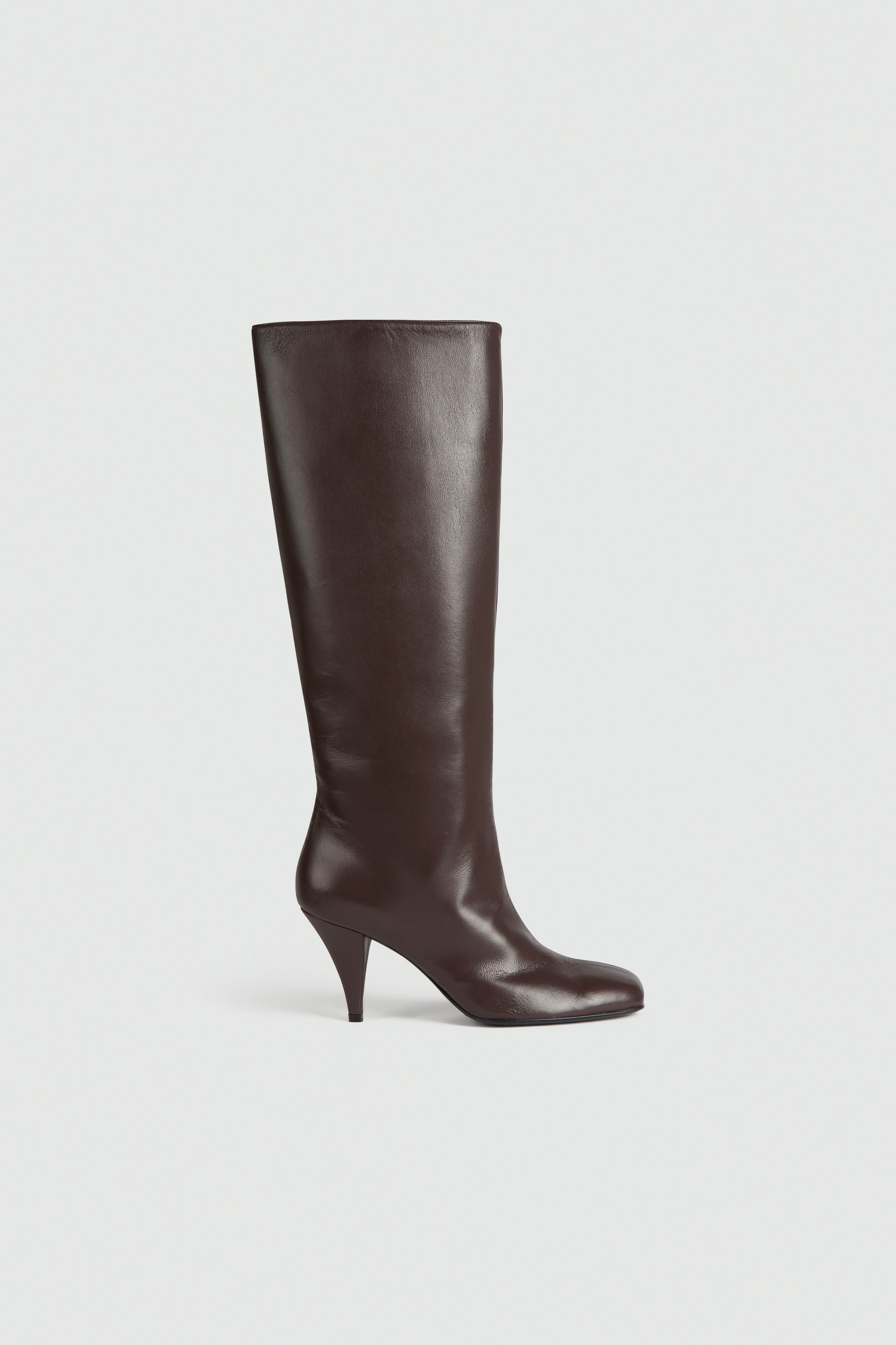 Liviana Conti Sartelle botte nappa cacao 36 talon 75