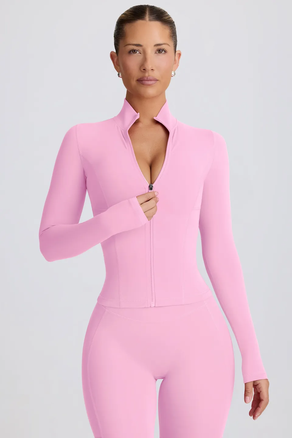 Oh Polly Bo+Tee BT0698 veste sport rose clair