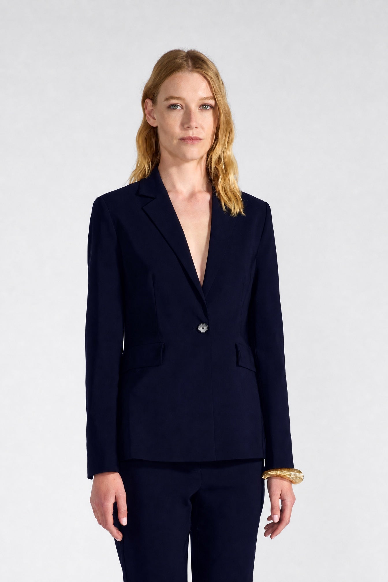 Liviana Conti Vince blazer femme noir viscose cintré 38-48