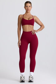Oh Polly Super Sculpt BT2006 legging rouge cherry gainant