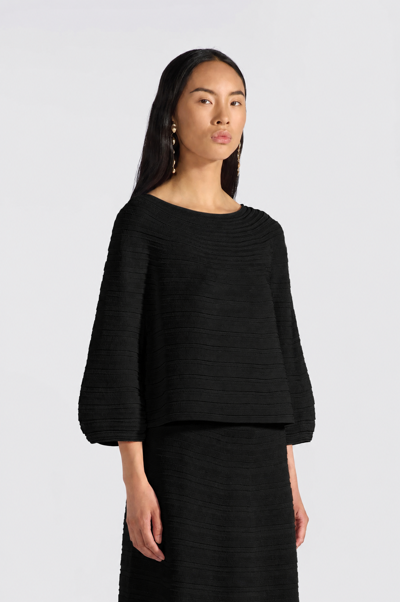 Liviana Conti Maglieria Amalia pull blanc viscose stretch