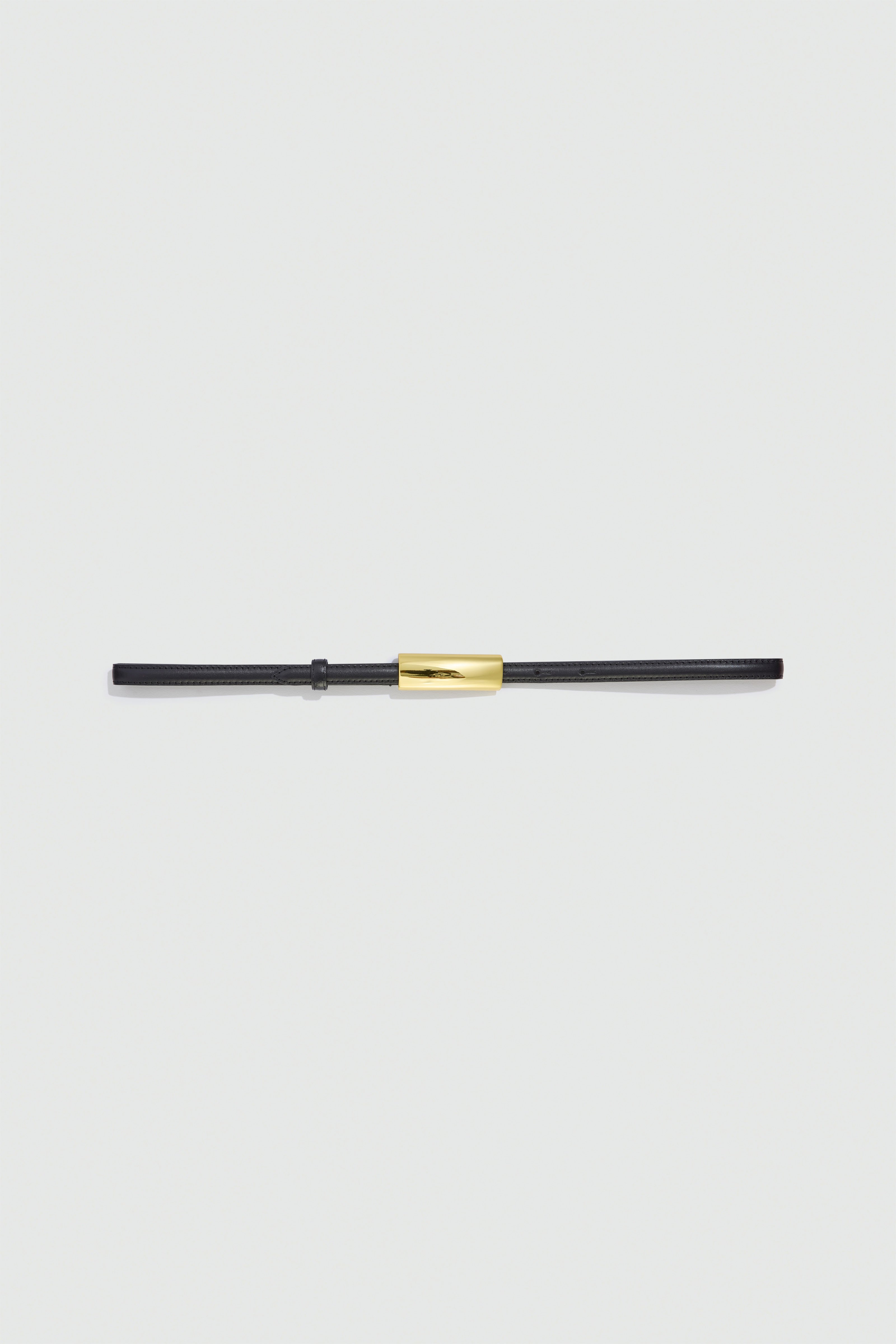Liviana Conti Gliese ceinture cuir noire 85