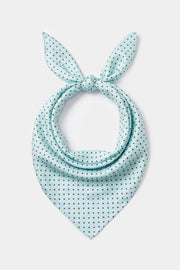 Oh Polly Bo+Tee Foulard Satin Mint Chip Vert Menthe Multi-Usage