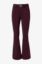 Oh Polly salopette ski imperméable bordeaux ceinture polaire
