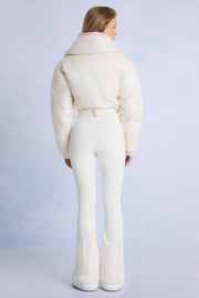 Oh Polly combinaison ski ice blanche imperméable