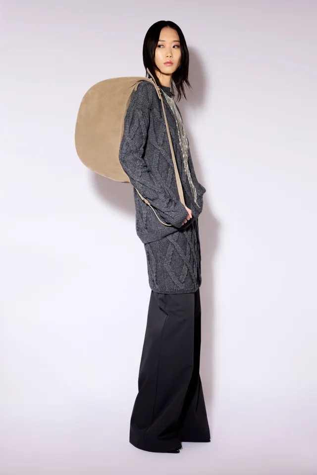 Liviana Conti Ethan pantalon palazzo anthracite